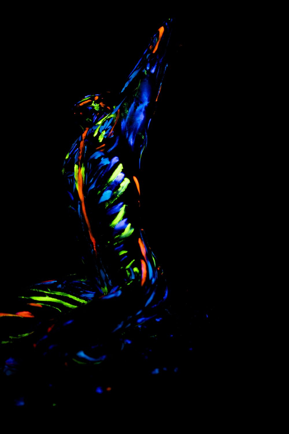 Paint Express — Bodypainting, Damien Murer