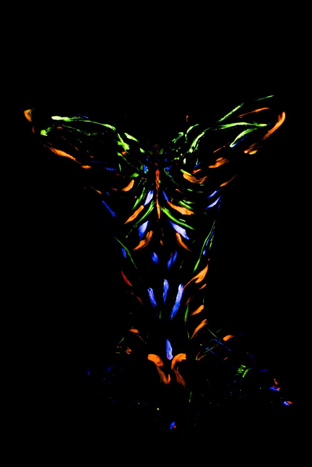 Paint Express — Bodypainting, Damien Murer