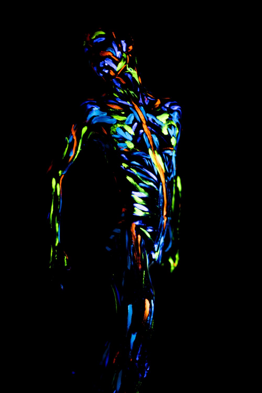 Paint Express — Bodypainting, Damien Murer