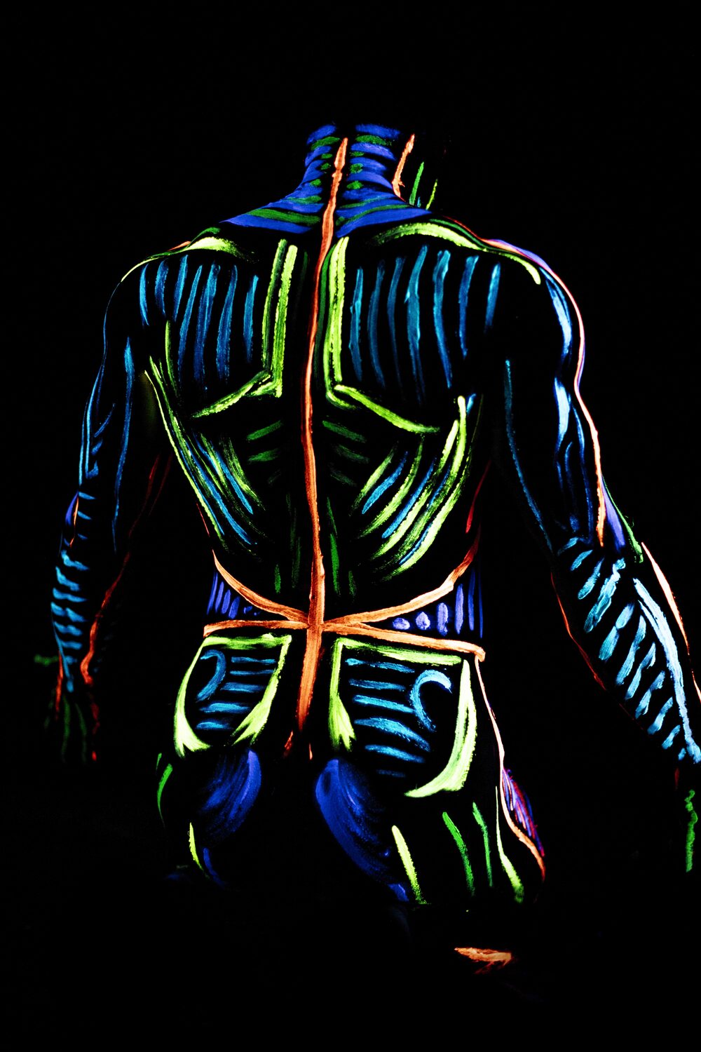 Paint Express — Bodypainting, Damien Murer
