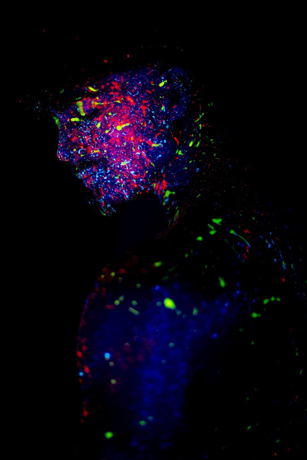 Paint Express — Bodypainting, Damien Murer