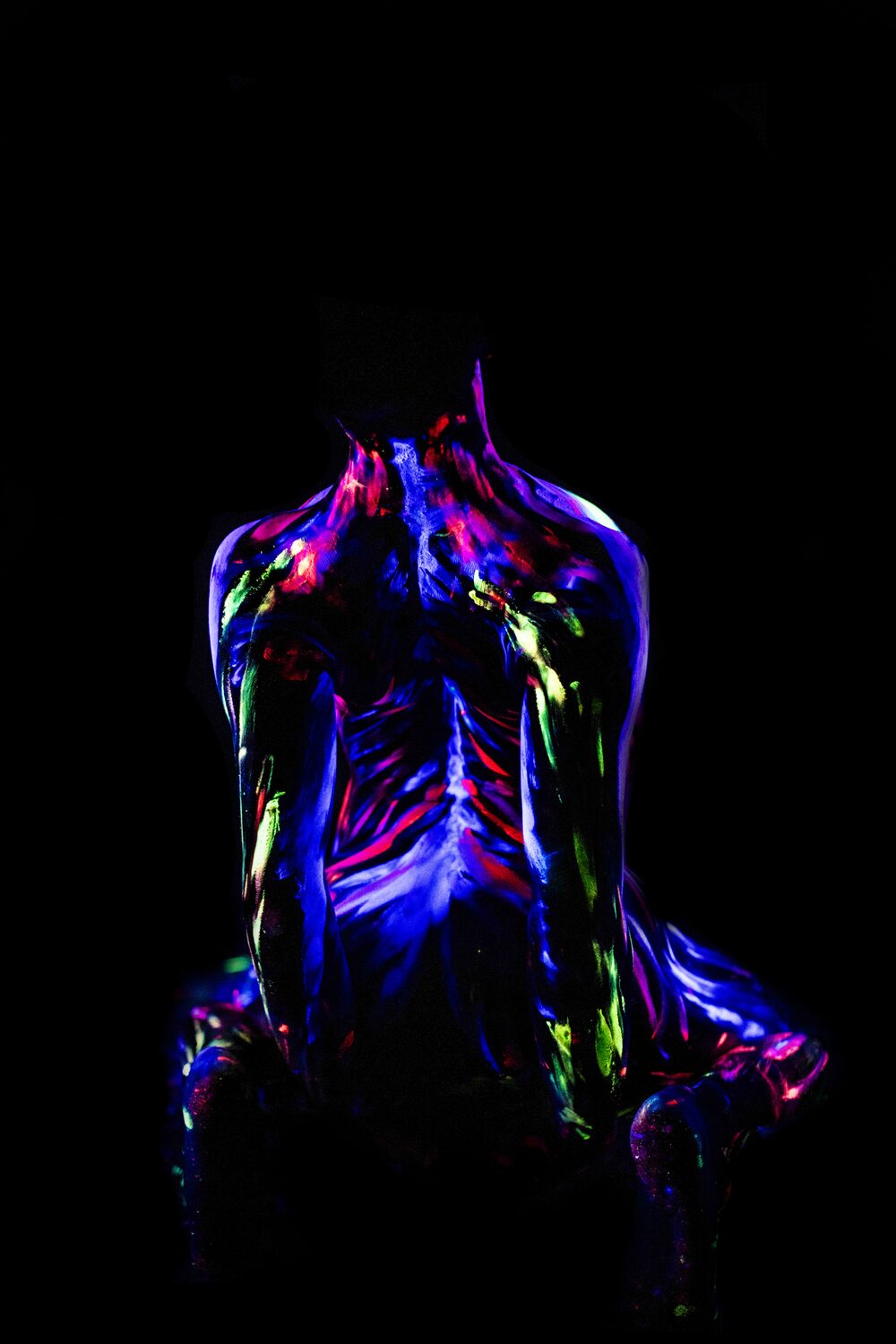 Paint Express — Bodypainting, Damien Murer