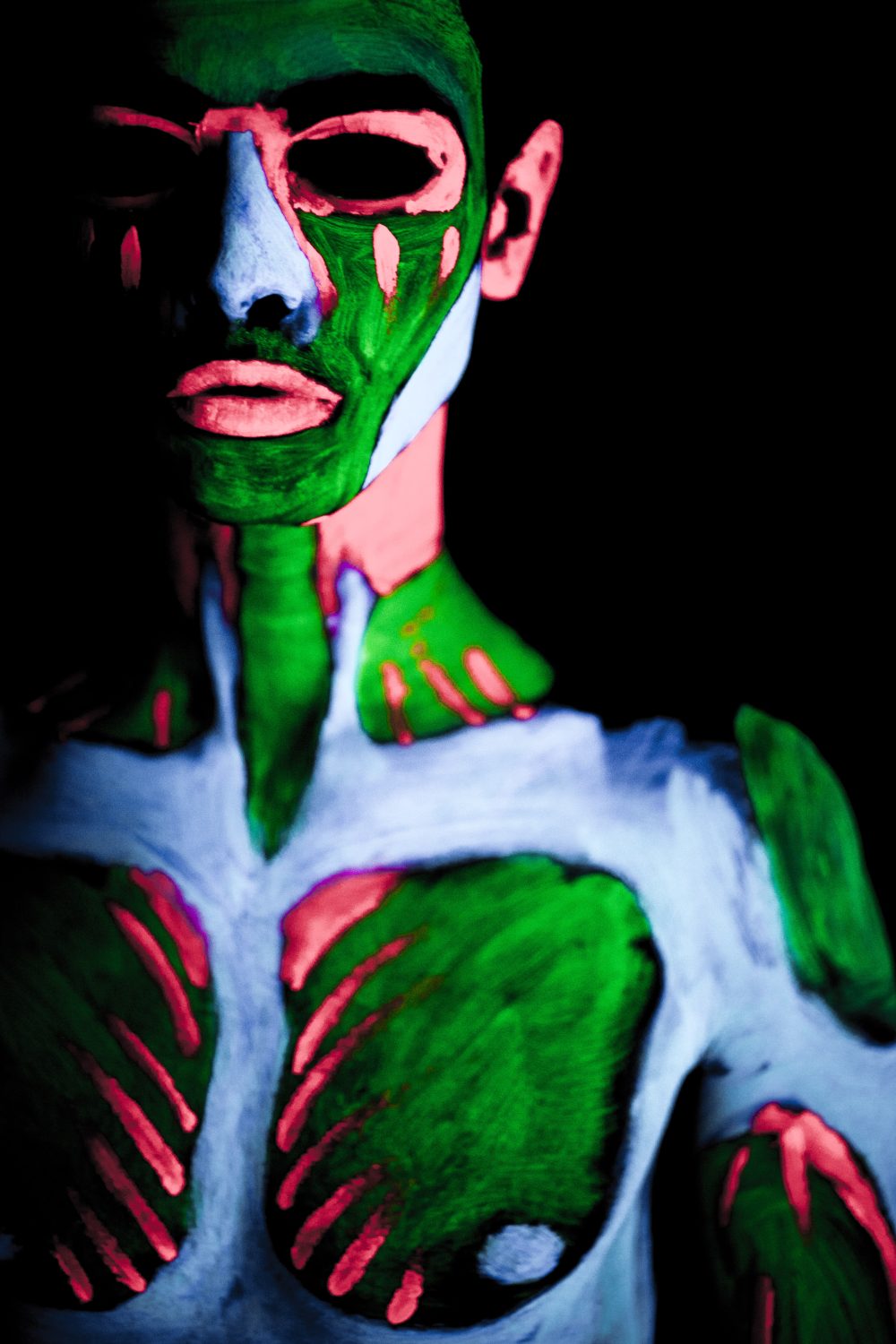 Paint Express — Bodypainting, Damien Murer