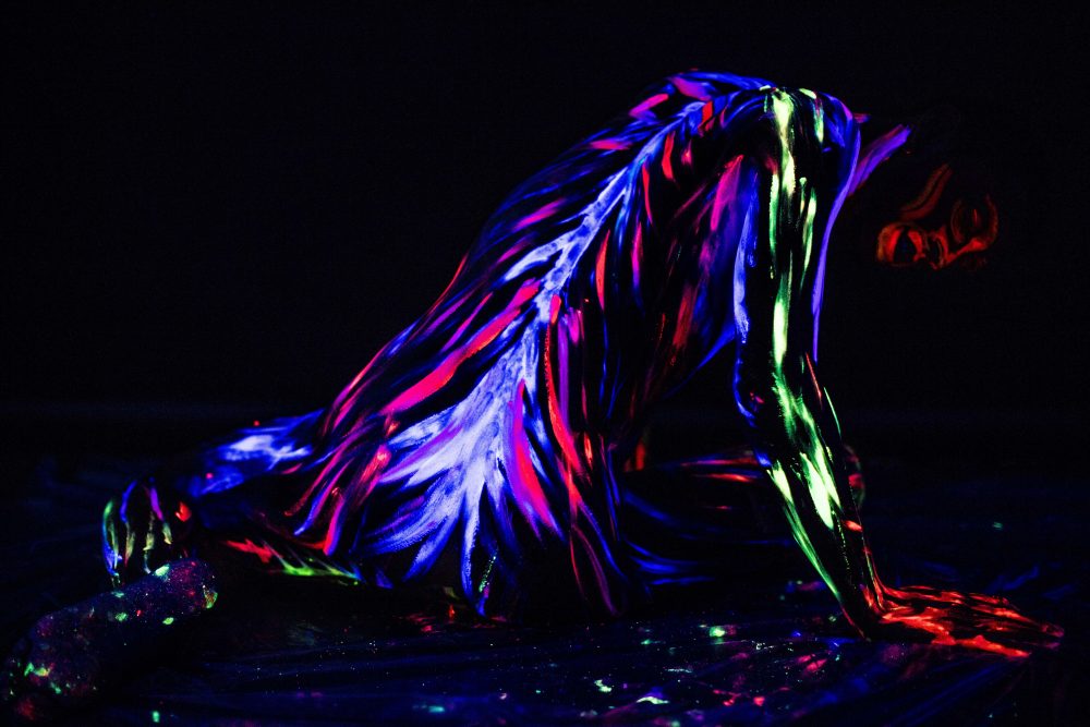 Paint Express — Bodypainting, Damien Murer